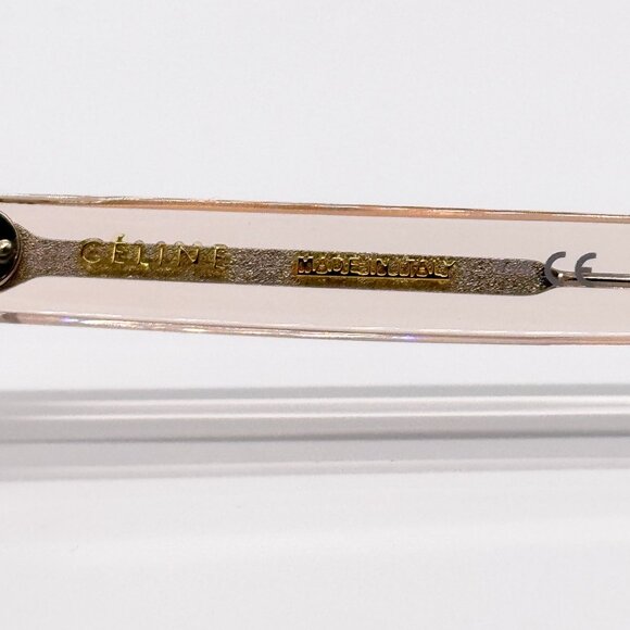 NEW CELINE CL50019I 072 CLEAR PINK WOMEN EYEGLASSES CELINE - Picture 8 of 10